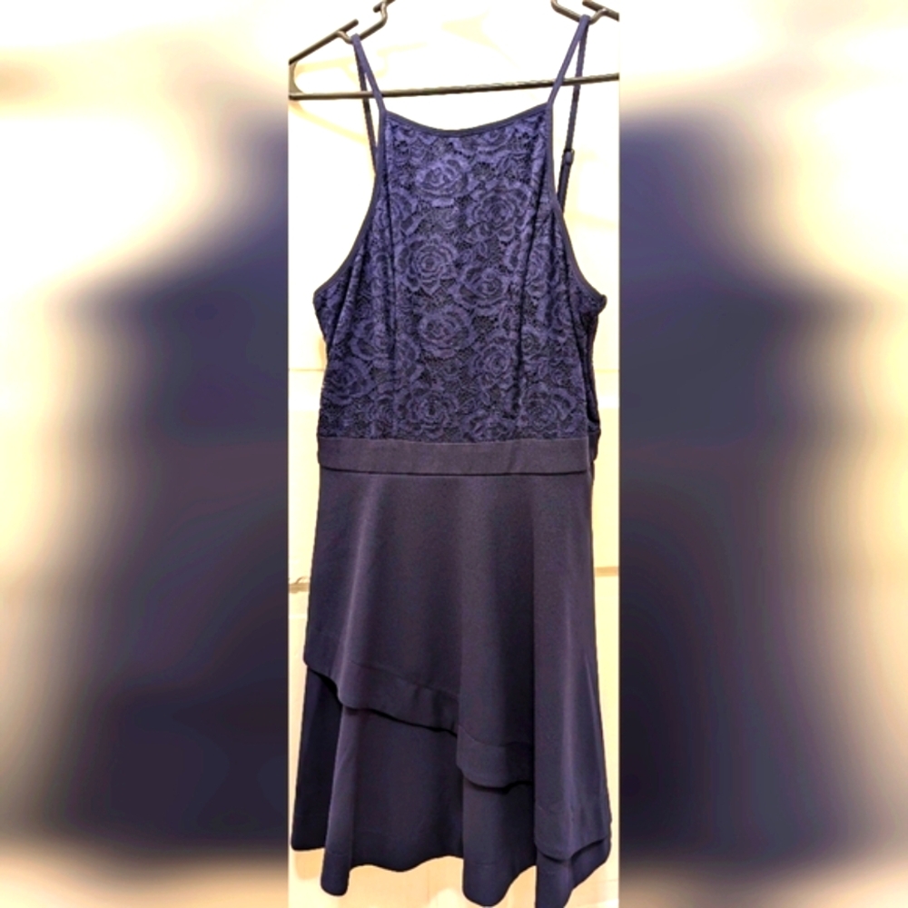 Beautiful Navy dress size large